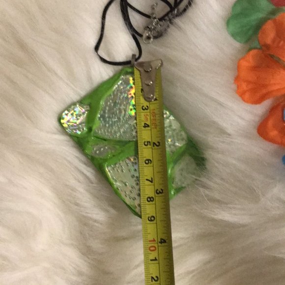 Reversible Exclusive Rare Unique Vintage One of a Kind Handmade Necklace - Picture 14 of 15